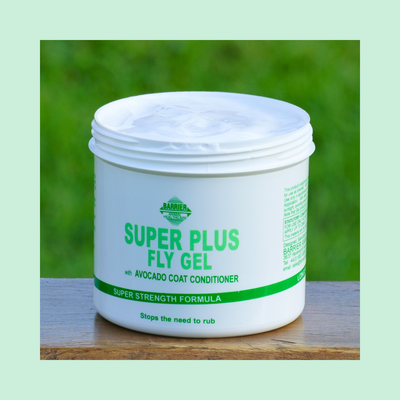 Super Plus Fly Gel | RÉPULSIF HAUTE PROTECTION | N° 1 DES VENTES BARRIER ANIMAL HEALTH